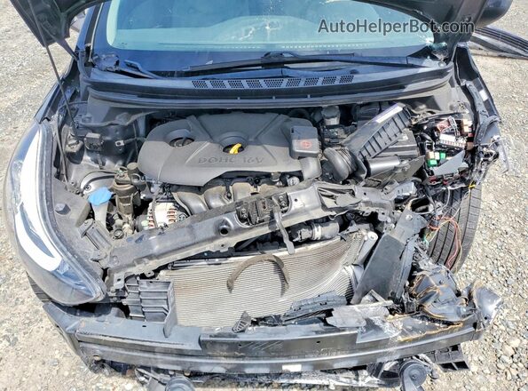 KMHDH4AE7GU541914 2016 HYUNDAI ELANTRA Black Rear interior view