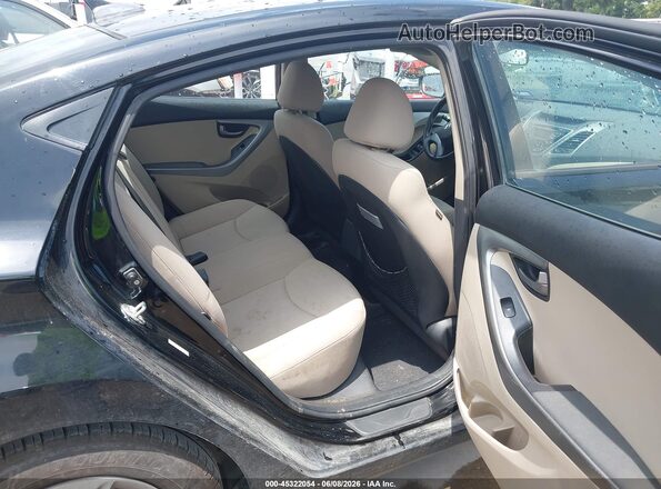 KMHDH4AE7GU575559 2016 HYUNDAI ELANTRA Black 