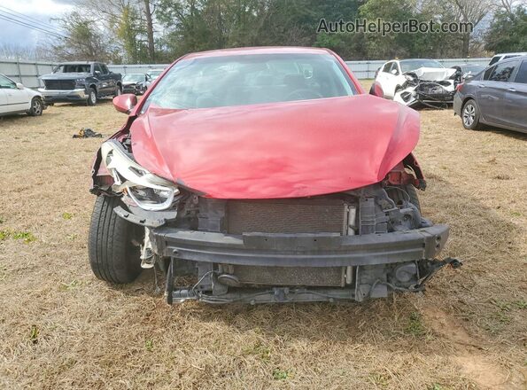 KMHDH4AE8GU478189 2016 HYUNDAI ELANTRA Red Vista frontal
