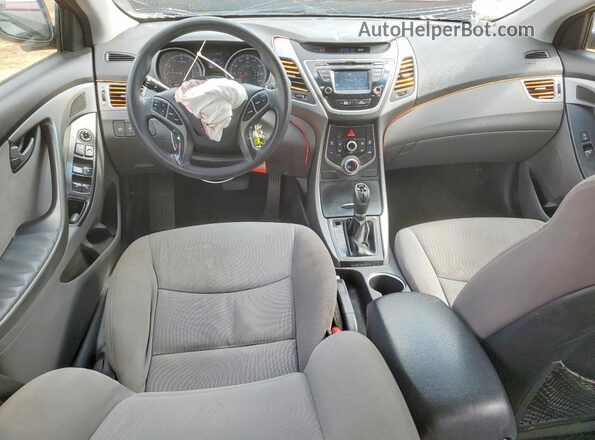 KMHDH4AE8GU478189 2016 HYUNDAI ELANTRA Red Vista del salpicadero