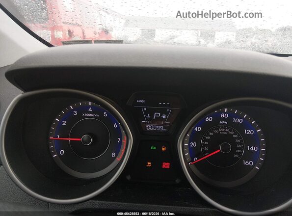 KMHDH4AE8GU558303 2016 HYUNDAI ELANTRA Red 