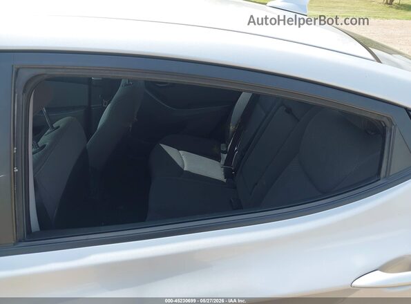 KMHDH4AE9GU587292 2016 HYUNDAI ELANTRA Silver Вид щитка приладів