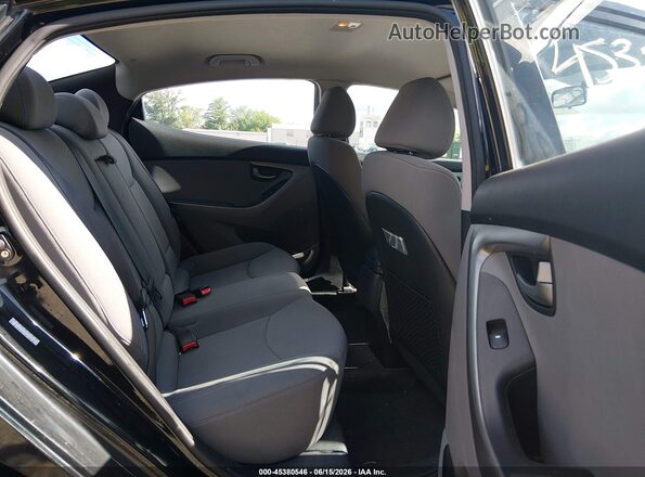 KMHDH4AE9GU604544 2016 HYUNDAI ELANTRA Black VIN կոդի պիտակի տեսք