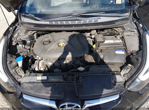 KMHDH4AE9GU604544 2016 HYUNDAI ELANTRA Black Հետևի տեսք