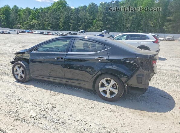 KMHDH4AEXGU485001 2016 HYUNDAI ELANTRA Black 
