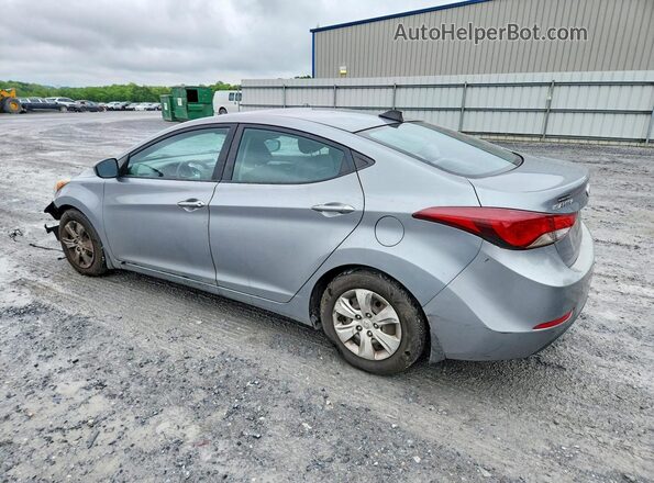 KMHDH4AEXGU524962 2016 HYUNDAI ELANTRA Silver Задня ліва чверть