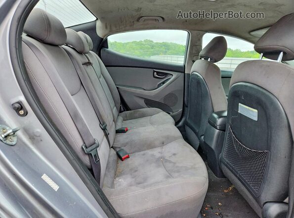 KMHDH4AEXGU524962 2016 HYUNDAI ELANTRA Silver Вид задніх сидінь