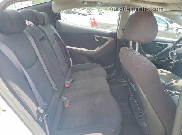 KMHDH4AH2GU482555 2016 HYUNDAI ELANTRA Белый Вид задних сидений