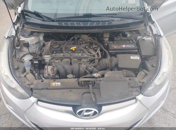 KMHDH4AH9GU522579 2016 HYUNDAI ELANTRA Silver Rear view