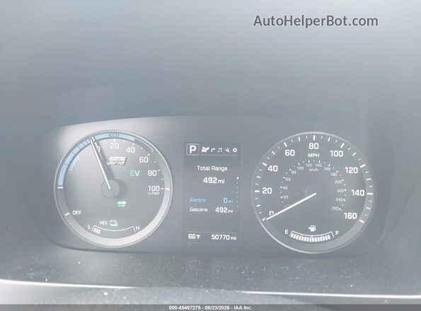 KMHE14L22HA066123 2017 HYUNDAI SONATA PLUG-IN HYBRID Черный Вид задних сидений