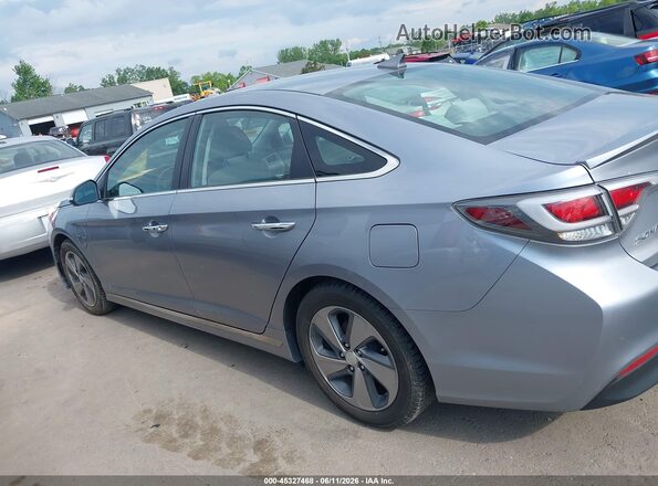 KMHE14L28HA045017 2017 HYUNDAI SONATA PLUG-IN HYBRID Silver 360 interior view