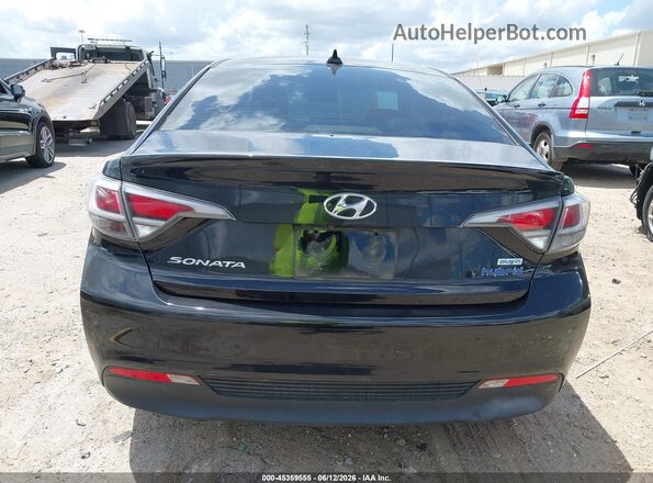 KMHE14L28HA060004 2017 HYUNDAI SONATA PLUG-IN HYBRID Black 