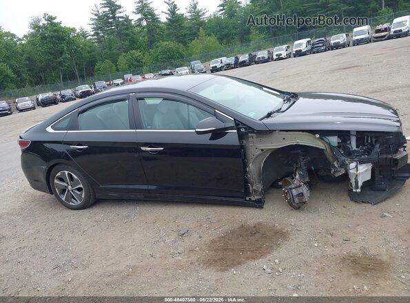 KMHE14L29KA093312 2019 HYUNDAI SONATA PLUG-IN HYBRID Black Панорамний вид салону 360°