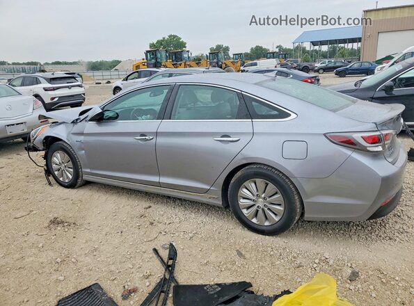 KMHE24L13GA032971 2016 HYUNDAI SONATA Silver Rear left