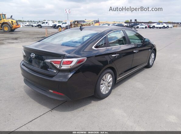 KMHE24L13GA035224 2016 HYUNDAI SONATA HYBRID Black 