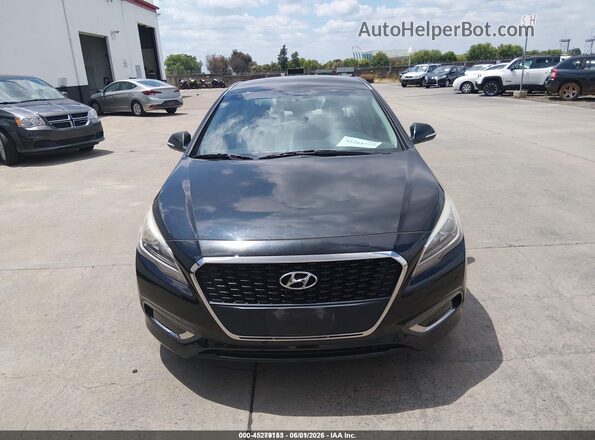 KMHE24L13GA035224 2016 HYUNDAI SONATA HYBRID Black 