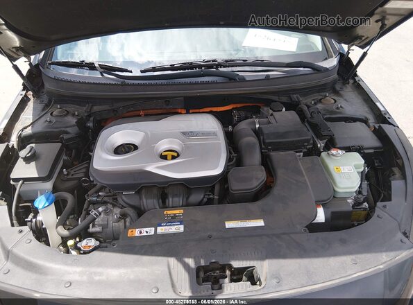 KMHE24L13GA035224 2016 HYUNDAI SONATA HYBRID Black 