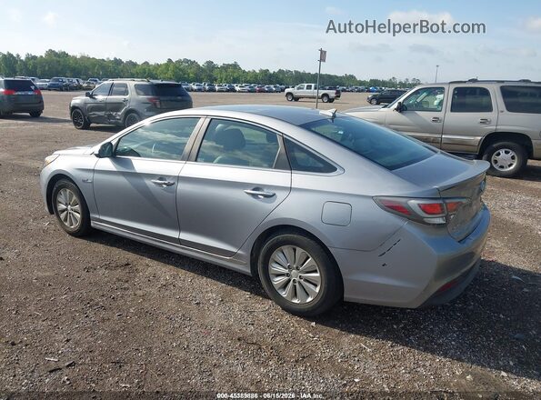 KMHE24L14GA019081 2016 HYUNDAI SONATA HYBRID Gray 