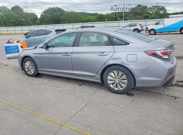 KMHE24L14GA025494 2016 HYUNDAI SONATA Silver Rear left