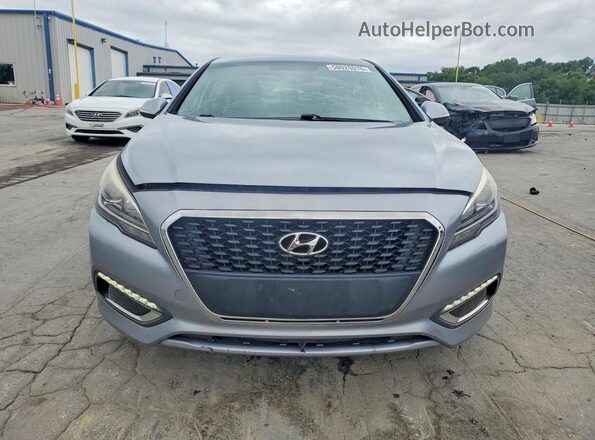 KMHE24L14GA025494 2016 HYUNDAI SONATA Silver Front view