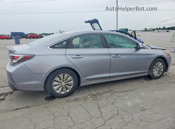 KMHE24L14GA025494 2016 HYUNDAI SONATA Silver Rear right