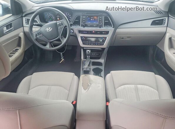 KMHE24L14GA025494 2016 HYUNDAI SONATA Silver Dashboard view