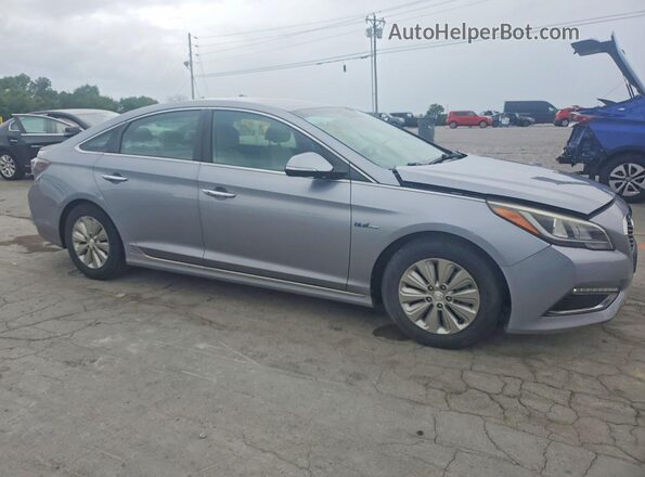 KMHE24L14GA025494 2016 HYUNDAI SONATA Silver Front right