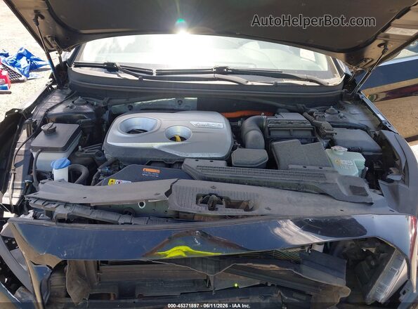 KMHE24L15GA012768 2016 HYUNDAI SONATA HYBRID Black 