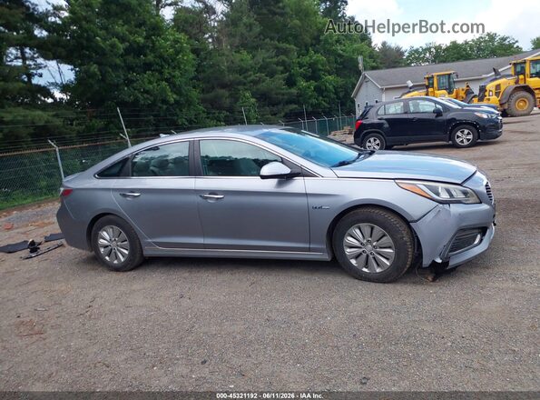 KMHE24L15GA015346 2016 HYUNDAI SONATA HYBRID Silver Панорамний вид салону 360°