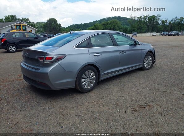 KMHE24L15GA015346 2016 HYUNDAI SONATA HYBRID Silver Задня права чверть