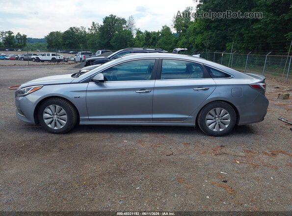 KMHE24L15GA015346 2016 HYUNDAI SONATA HYBRID Silver 
