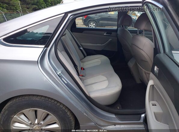 KMHE24L15GA015346 2016 HYUNDAI SONATA HYBRID Silver Вид наклейки з VIN-кодом