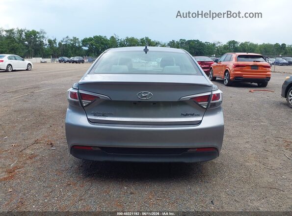 KMHE24L15GA015346 2016 HYUNDAI SONATA HYBRID Silver 