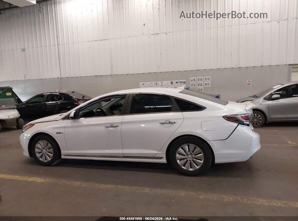 KMHE24L15GA023379 2016 HYUNDAI SONATA HYBRID White Панорамний вид салону 360°