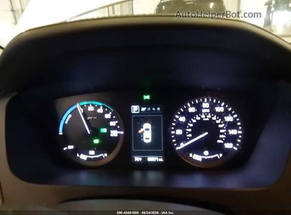 KMHE24L15GA023379 2016 HYUNDAI SONATA HYBRID White Вид задніх сидінь