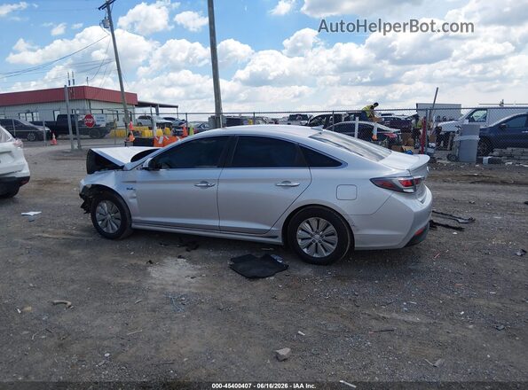 KMHE24L15GA039159 2016 HYUNDAI SONATA HYBRID Silver 