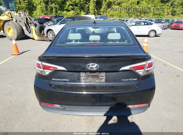KMHE24L16GA041518 2016 HYUNDAI SONATA HYBRID Black 