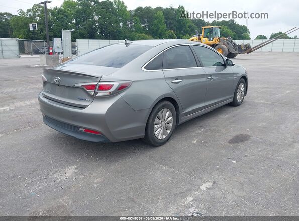 KMHE24L16HA059762 2017 HYUNDAI SONATA HYBRID Gray Հետևի աջ