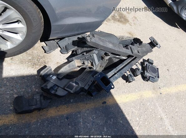KMHE24L17HA046700 2017 HYUNDAI SONATA HYBRID Silver Vista del cuadro de instrumentos