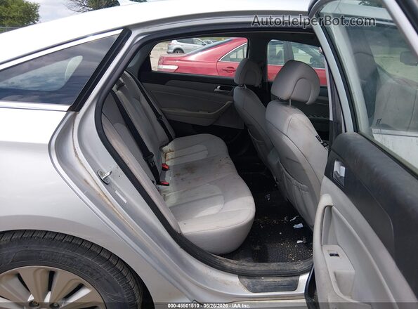 KMHE24L18GA022095 2016 HYUNDAI SONATA HYBRID Silver VIN კოდის სტიკერის ხედი