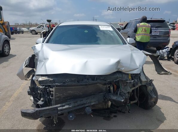 KMHE24L18GA038202 2016 HYUNDAI SONATA HYBRID Silver Вид панелі приладів