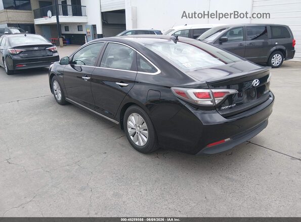 KMHE24L1XGA035222 2016 HYUNDAI SONATA HYBRID Black 