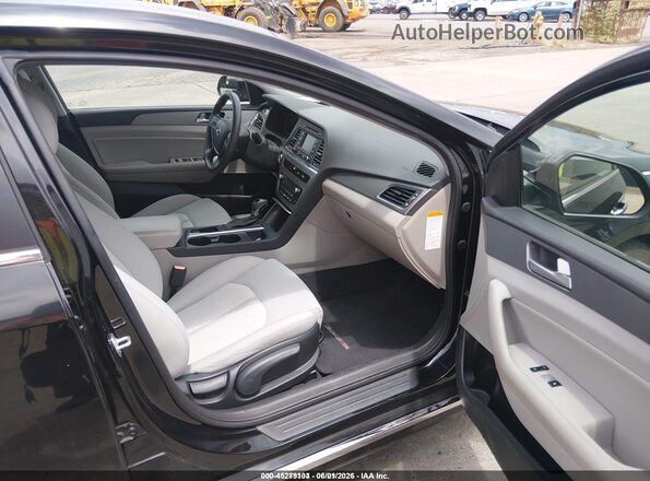 KMHE24L1XGA035222 2016 HYUNDAI SONATA HYBRID Black 