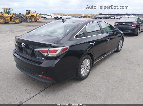 KMHE24L1XGA035222 2016 HYUNDAI SONATA HYBRID Black 
