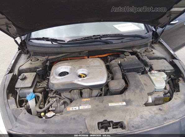 KMHE24L1XGA035222 2016 HYUNDAI SONATA HYBRID Black 
