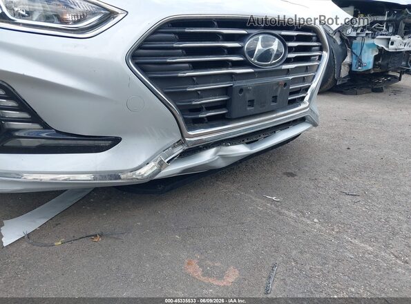 KMHE24L34KA091196 2019 HYUNDAI SONATA HYBRID Gray Вид спереду