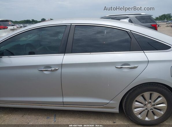 KMHE24L35HA070866 2017 HYUNDAI SONATA HYBRID Серебряный Панорамный вид салона 360°
