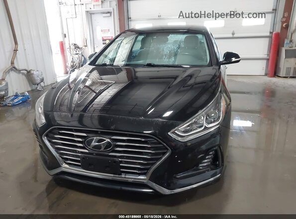KMHE24L36JA083745 2018 HYUNDAI SONATA HYBRID Black 