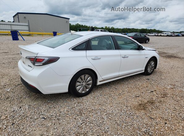 KMHE24L38HA064415 2017 HYUNDAI SONATA White უკანა მარჯვენა
