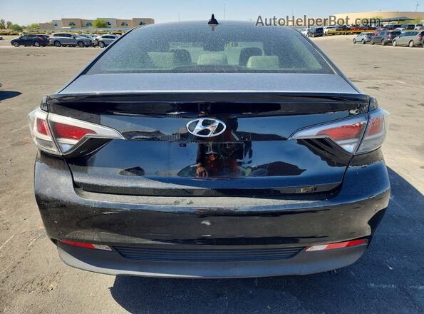 KMHE24L38HA070859 2017 HYUNDAI SONATA Черный 